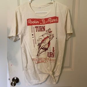 Ladies western Tee